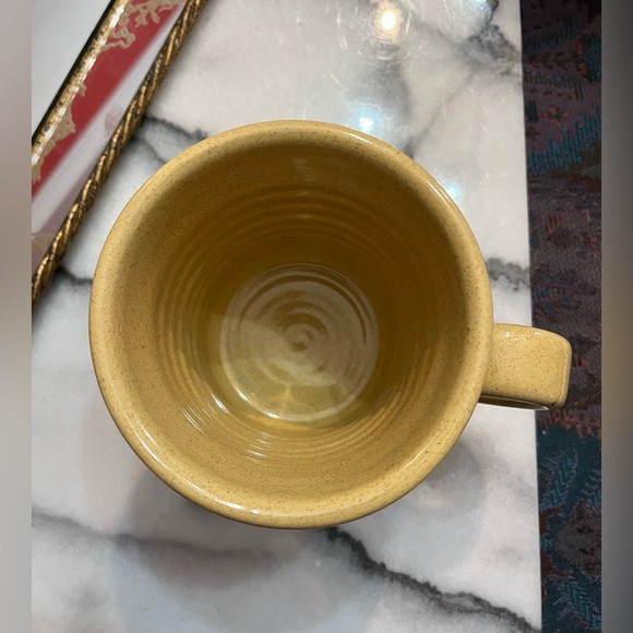 Handmade Caribou Pottery Coffee Mug Mix of Matte & Glazed w Primitive Design - Picture 11 of 13